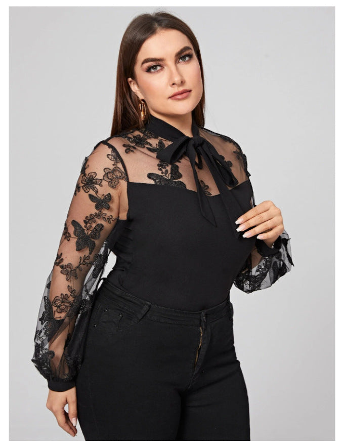 Top sophistiqué noir