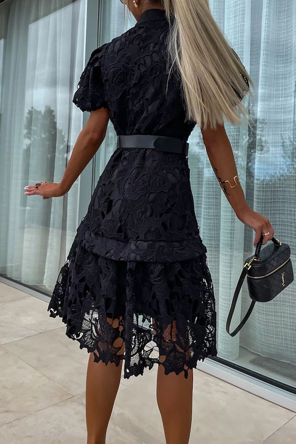 Robe en dentelle